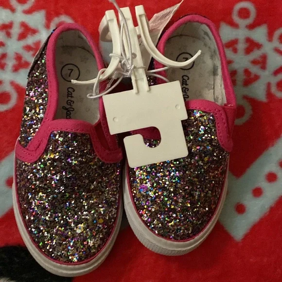 ⚡️*Cat & Jack* Girl’s Shoes Size 7 (Never Worn) - Picture 6 of 6